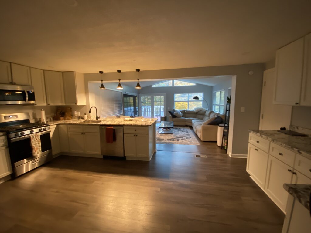 Riverfront contractors kitchen remodel