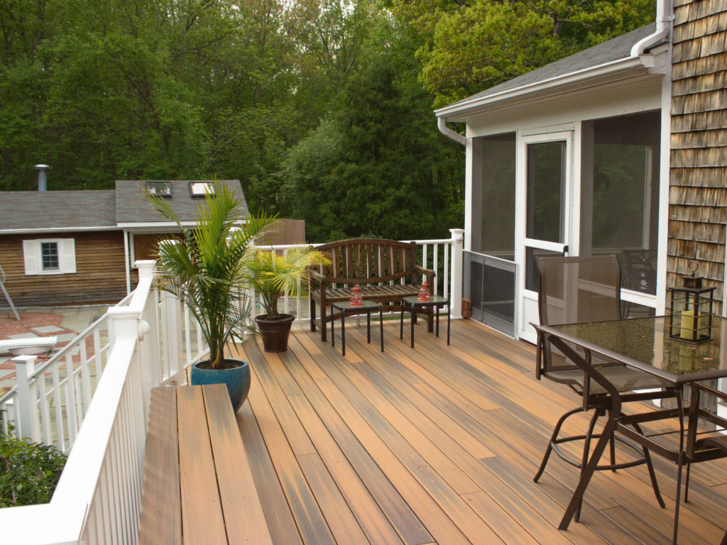 Riverfront Contractors deck remodel